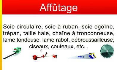 Pour tous types d'outils
